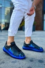 CH254 - CST Pittura Erkek Ayakkabı 534 MAVI ALEV