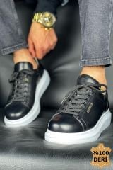 CH257 - DBT Estrella Deri Erkek Ayakkabı SIYAH