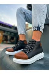 CH258 - GBT Roma Colourful Erkek Bot SIYAH/TABA