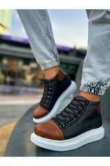 CH258 - GBT Roma Colourful Erkek Bot SIYAH/TABA