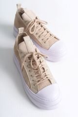 CH2601 - Triko Erkek Ayakkabı BEJ