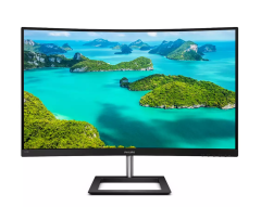 31.5 Phılıps 328E1Ca/00 4Ms 60Mhz 2Xhdmı 1Xdp 4K Uhd 3840X2160 Hoparlör FlıckerFree Düşük Mavi̇ Işık Curved Vesa Si̇yah