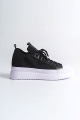 CH2601 - Triko Erkek Ayakkabı SIYAH