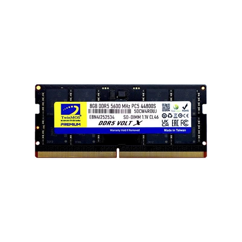 8 Gb Ddr5 5600Mhz Twınmos Nb Tmd58Gb5600S46