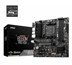MSI B550M PRO-VDH DDR4 4400MHZ 1XVGA 1XHDMI 1XDP 2XM.2 USB 3.2 MATX AM4 (AMD 5000 VE 3000 SERİSİ İŞLEMCİ UYUMLU)