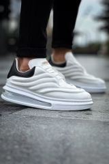 CH299 - GBT Sollıevo Erkek Ayakkabı BEYAZ/SIYAH