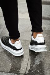 CH299 - GBT Sollıevo Erkek Ayakkabı SIYAH/BEYAZ