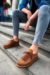 CH307 - RT Tricot Erkek Ayakkabı KAHVE