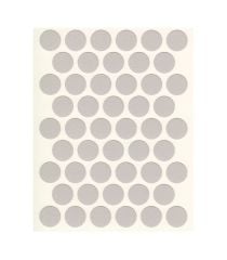 Yapışkanlı Vida Tapası Gri 14 mm