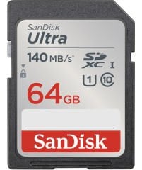 SanDisk Ultra UHS I 64GB SD Card