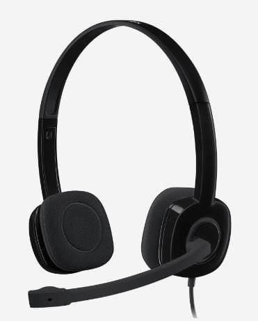 Logıtech H151 Stereo Kulaklık Si̇yah 981000589