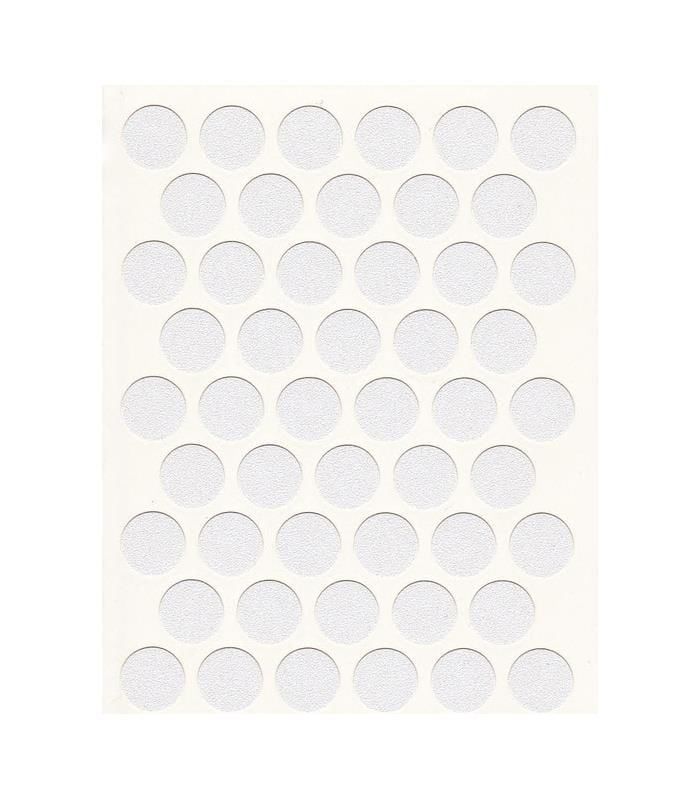 Yapışkanlı Vida Tapası (Beyaz) 10 mm