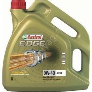 Castrol Edge FST 0W-40 Motor Yağı 4 LT
