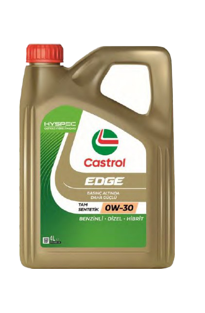 Castrol Edge 0W-30 Motor Yağı 4 Lt