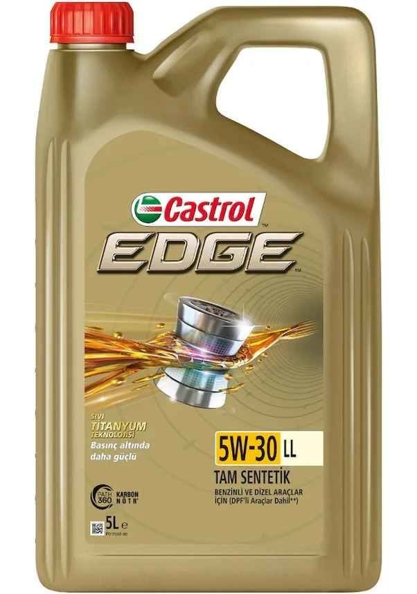 Castrol Edge 5W-30 LL Motor Yağı 5 Lt