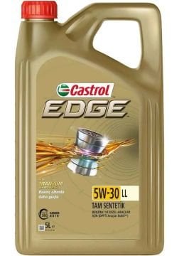 Castrol Edge 5W-30 LL Motor Yağı 5 Lt