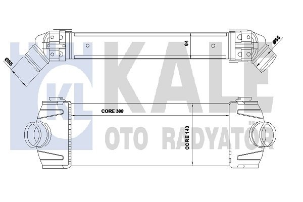 Ford Transit 2.2 TDCI intercooler 2006 model sonrası manuel araçlarda uyumludur. Orjinal n:6C119L440AC