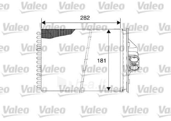 ChRYSLER VOYAGER KALORİFER RADYATÖRÜ1996 MODEL SONRASI ARAÇLARDA UYUMLUDUR ORJİNAL N: 5003372AA