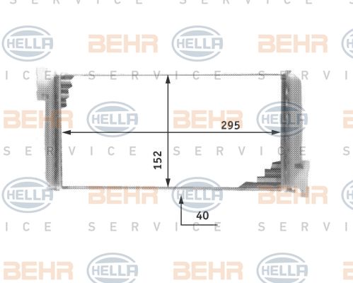 Mercedes W201 Kalorıfer/Orjınal No:0028353701