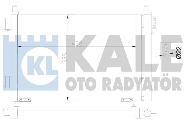 NİSSAN MİCRA KLİMA RADYATÖRÜ 1.2 12V 2010 MODEL SONRASI ARAÇLARDA UYUMLUDUR   ORJİNAL N:92100-1HC1B