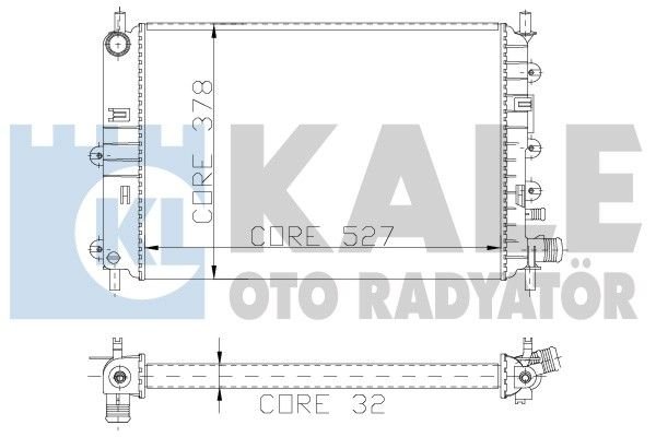 Ford Escort 1.4 1.6 1.8 2.0 Radyatör/Manuel/klımalı/klımasız araclara uyumlu/orjınal no:92AB8005SB