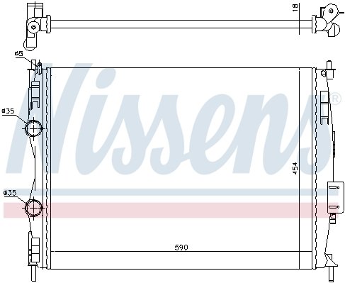 Nissan Qashaqaı Radyatör 2007 model sonrası araçlarda uyumludur. Orjinal no: 21400-JD00B