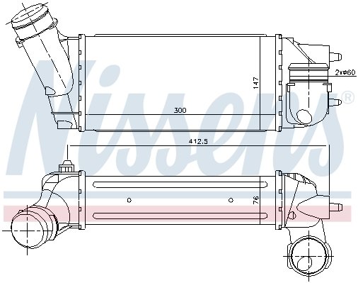 Citroen C4, Peugeot 307, 308 2.0 HDI İntercooler 2004 model sonrası manuel araçlarda uyumludur. Orjinal no: 0384.K5