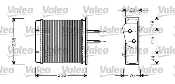 FIAT PUNTO KALORİFER 1993-1997 MODEL ARASI MANUEL ARAÇLARDA UYUMLUDUR. ORJİNAL NO:46721212