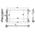 Opel Insıgnıa 2.8 T Radyatör/OTOMATİK/Klimalı araclara uyumludur/Orjinel No:1300288