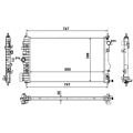 Opel Insıgnıa 2.8T Radyatör/Manuel/Klimalı Araclarla uyumludur/Orjinel No:1300289