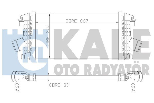 Opel Astra J 1.7 DTJ/DTR İntercooler/ 10+Model araclara uyumlu/Orjınal No:1302133