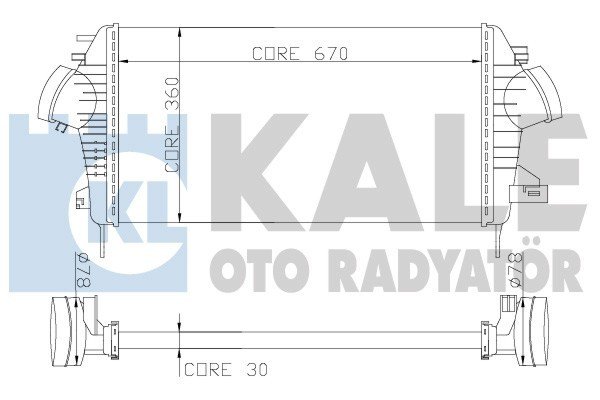 Ope İnsıgnıa 1.6 1.8 2.0 İntercooler/Orjınal No:1302647