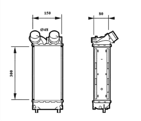 Citroen C4 1.6 HDİ İntercooler/ 08+ Model araclara uyumlu/Orjınal No:0384.L4