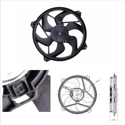 CİTROEN BERLİNGO, XSARA, JUMPY, PEUGEOT 807, PARTNER FAN 1999 MODEL SONRASI ARAÇLARDA UYUMLUDUR. ORJİNAL NO:  1253.C8