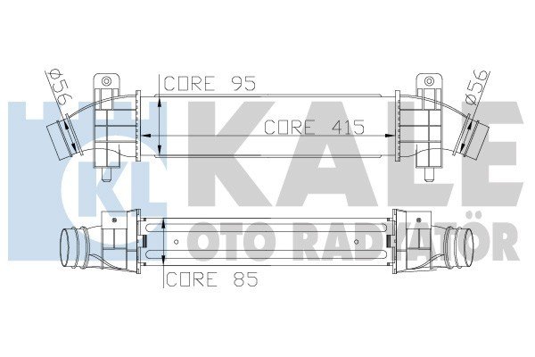 Ford Mondeo 2.0 TDCI İntercooler/ 01+ Model araclara uyumlu/Orjınal NO:1124704