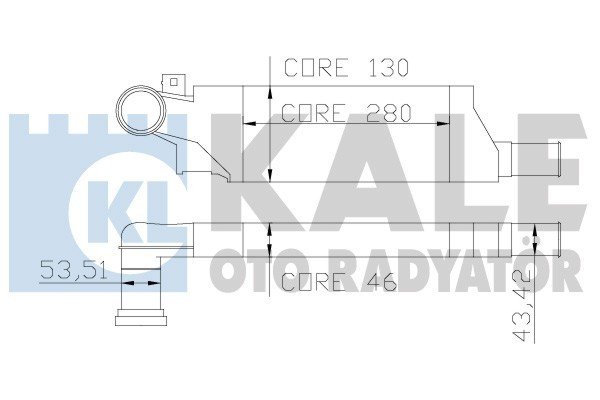 Opel Corsa C 1.3 CDTİ İntercooler/Orjınal No:1300410