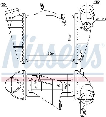 Skoda Fabia 1.9 TDI İntercooler 1999 model sonrası manuel araçlarda uyumludur. Orjinal no: 6Q0145804D