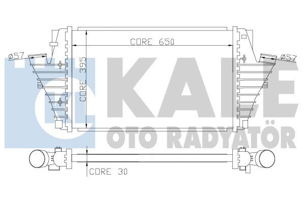 Opel Vectra C 2.2 DTH İntercooler/Otomatık araclara uyumlu/Orjınal No:6302040