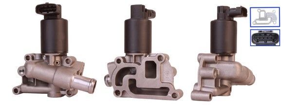 OPEL ASTRA, CORSA EGR VALF 1996-2000 MODEL ARASI ARAÇLARDA UYUMLUDUR. ORJİNAL NO: 5851020