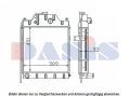 MASSEY FERGUSON MF396, MF397 4X4 RADYATÖR 5 SIRA TRAPEZ ORJİNAL NO: 0018897U91