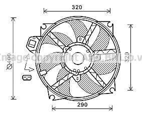 RENAULT FLUENCE, MEGANE III, SCENİC FAN 2008 MODEL SONRASI ARAÇLARDA UYUMLUDUR. ORJİNAL NO:  21481-0028R