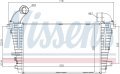 OPEL ASTRA İNTERCOOLER  H 1.7 CDTI 2004 MODEL SONRASI ARAÇLARDA UYUMLUDUR ORJİNAL N:6302082