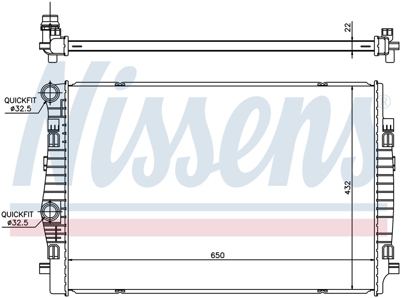 AUDİ A3, Q2, SEAT LEON, SKODA KAROQ, KODIAQ, OCTAVIA, SUPER B, VOLKSWAGEN GOLF RADYATÖR 2012 MODEL SONRASI MANUEL ARAÇLARDA UYUMLUDUR ORJİNAL N:5Q0121251EQ