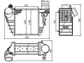 AUDİ A3, SEAT LEON, SKODA OCTAVIA, VOLKSWAGEN GOLF İNTERCOOLER 1996 MODEL SONRASI ARAÇLARDA UYUMLUDUR.O RJİNAL NO:1J0145803T