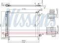 NİSSAN MİCRA KLİMA RADYATÖRÜ 1.2 12V 2010 MODEL SONRASI ARAÇLARDA UYUMLUDUR   ORJİNAL N:92100-1HC1B