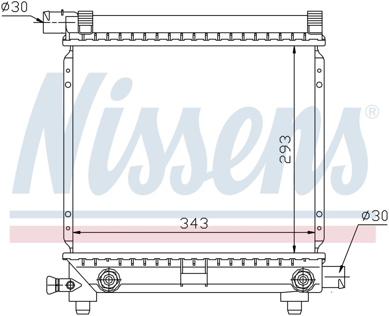 Mercedes w 124 190 200 E Radyatör 1982-1993 model sonrası Otomatık, klimalı araclara uuymludur. Orjınal No:2015004603