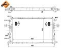 OPEL ASTRA G RADYATÖR 1997 MODEL SONRASI 2.0D OTOMATİK ARAÇLARDA UYUMLUDUR. ORJİNAL NO: 1300197