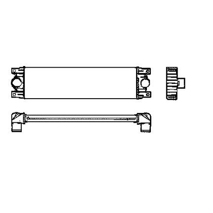 Renault Master İntercooler/ 98-03 model araclara uyumlu/Orjınal No:7701043695