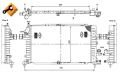 OPEL ASTRA H  RADYATÖR 1,3 DİZEL VE KLİMALI ARACLARA UYUMLUDUR ORJİNAL NO:1300271