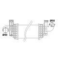 Volvo S40 İntercooler/ 04+ model araclara uyumlu/orjınal no:30741046